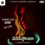 Sravana Bhargavi Instagram - New episodes out!! Listen to them only on @spotifyindia