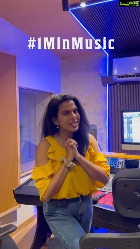 Sravana Bhargavi Instagram - Just a little longer!! But It’s gonna be totally worth it!! My version of #1MinMusic coming your way pretty soon!! LYRICIST : @itsyourssuddala Garu COMPOSER & SINGER : @ravurisravana.bhargavi Programmer : @junaidkumarjk Recorded at @thesounddockk Sound engineer @aditya.max Video Production Team: Production House : @kalamediaworks Director : @harikanthgunamagari Cinematographer: @rakeshpandyala Line producer : @teerdhapalagummi Choreographer: @spardhashree Cast : @meghalekha.k @madhurimanarla #Ramadevi @tamadamedia @hashifyofficial