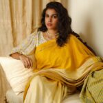 Sravana Bhargavi Instagram - STRONG WOMEN , don’t play victim, Don’t make themselves look pitiful, And don’t point fingers, They stand up and DEAL Outfit @ereenainternational 📸 @wooozguy