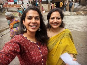 Sravana Bhargavi Instagram - KUNDAVAI and NANDINI for PS1 💃🏽💃🏽 A proud moment for me to listen to my voice alongside @upadrastasunitha Garu’s voice on the big screen!! @ponniyinselvan_movie Stay tuned for PS2 !!
