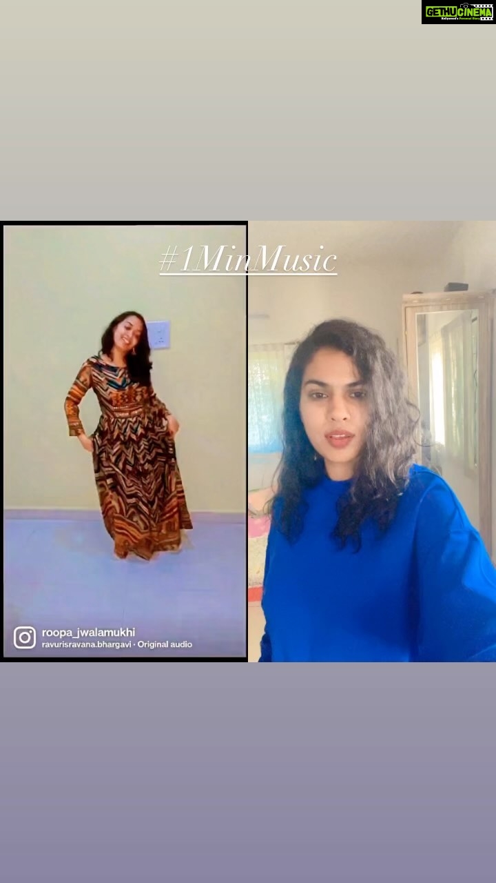 Sravana Bhargavi Instagram - #rekkalagurram #1MinMusic no you can also remix using my #1MinMusic #rekkalagurram n make interesting reels!! @hashifyofficial @tamadamedia