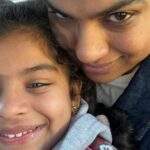 Sravana Bhargavi Instagram – Mastering the leg lift with Shikhara 😂