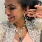 Sravana Bhargavi Instagram - Outfit by @alankaar_artstudio Styled by @rishita.madas Jewellery @jewelleryrosa
