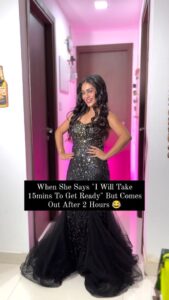 Sreejita De Instagram - POV. When you take hours to look gorgeous and he says 
only "fine" 🥲 @michael_b.p
. 
🎬Shot & Edited by @ashmaneditors
.
#sreesquad #Sreejitade#reelitfeelit #reelkarofeelkaro #tansitionreel #trendingreels  #viral #viralreel #explorepage #explore #love #trending #trends #trend #reels #reelsinstagram
