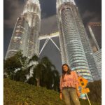 Srinisha Jayaseelan Instagram - Day 1 at Malaysia 😍💜❤️ KLCC
