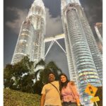 Srinisha Jayaseelan Instagram - Day 1 at Malaysia 😍💜❤️ KLCC