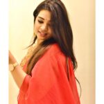 Srinisha Jayaseelan Instagram - Life💜❤️ 👗: @akira_the_couture__ ✨ 📸: @shot.ssup ✨