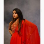 Srinisha Jayaseelan Instagram - Life💜❤️ 👗: @akira_the_couture__ ✨ 📸: @shot.ssup ✨