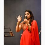 Srinisha Jayaseelan Instagram - Life💜❤️ 👗: @akira_the_couture__ ✨ 📸: @shot.ssup ✨