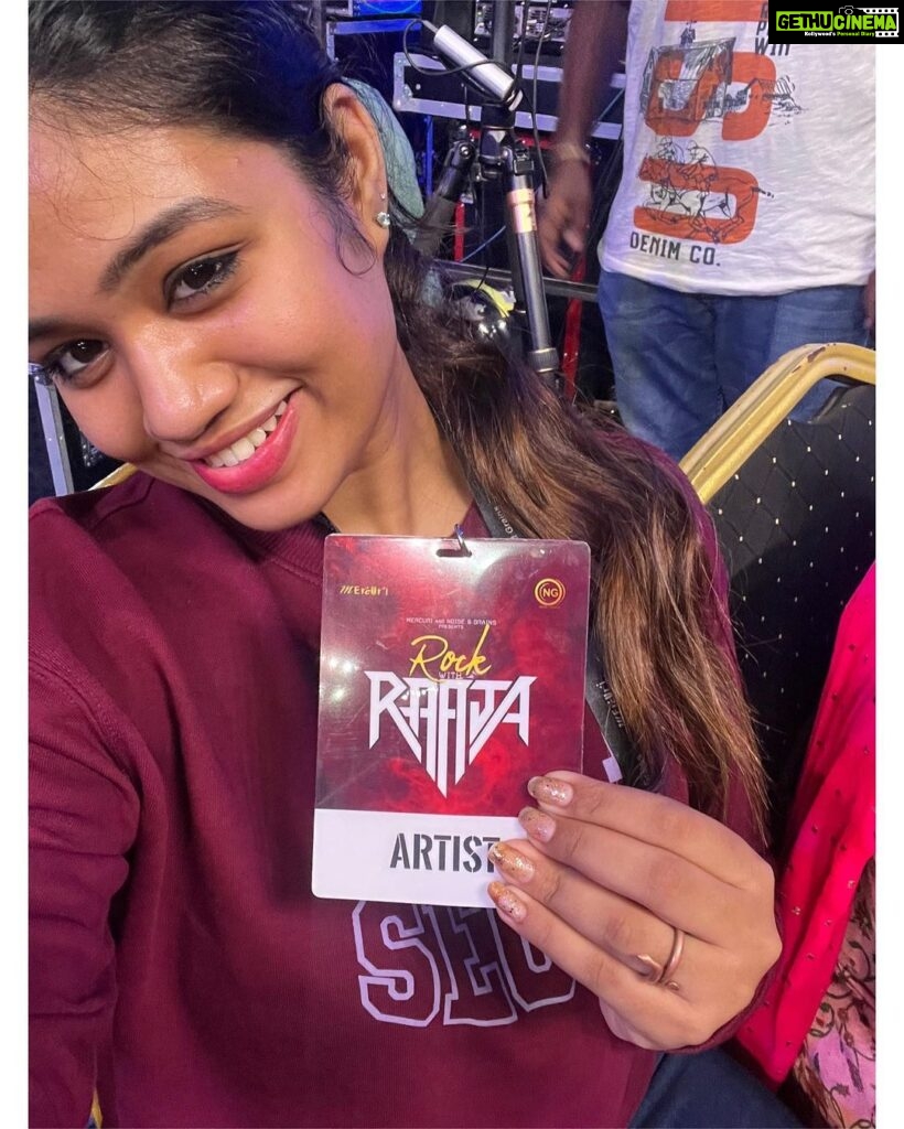 Srinisha Jayaseelan Instagram - 18.03.2022✨💜❤️ The day I realised that everything happens for a reason. Wait on God and trust in Him. He wants the best for us. He wants to take us from glory to glory, and from victory to victory. This will be one of the days I’ll cherish for life ❤️ Thank you so much Raaja sir for the biggest opportunity! 📸: @shot.ssup ✨ Wearing: @deepoo_designers ✨