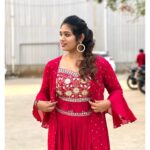 Srinisha Jayaseelan Instagram - Catch me on Super singer Junior 8 Star wars round today at 6.30pm on @vijaytelevision 💜❤️ • Wearing: @styl_chennai ✨ 📸: @maanasi.k 😘 #supersingerstarwars #starwars #supersingerjr8 #ssj8starwars