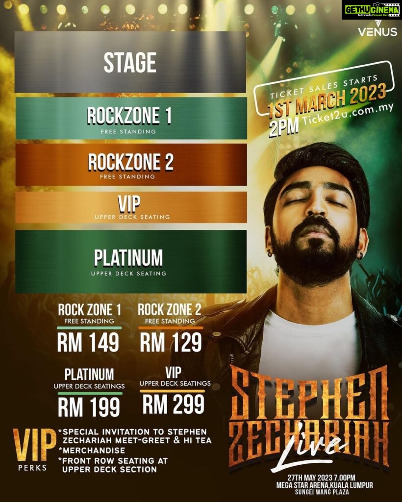 Srinisha Jayaseelan Instagram - We are Loving this moment ! Let’s together welcome Srinisha onboard . She is ready to mesmerise us with her euphonious voice . Venus Production presents Stephen Zechariah Live in Kuala Lumpur . This time we unite to cheer & vibe for a soulful experience which will leave you ineffable . 💕🎶 ✅Soulful performances 💕 ✅state of the art sound system ✅premium latest event space & ✅amazing people will leave you awestruck . 🔥🔥 *Goosebumps Guaranteed * 🌟 Grab your tickets ONLY via www.Ticket2u.com.my . Ticket sales starts on 1st March 2023 @ 2PM ‼️Do not purchase tickets via other sources or links. #stephenzechariah #adipenne #adipennesong #venusproduction #venusconcert #liveconcert #malaysia #kualalumpur #liveband #stephenzechariahmusical Mega Star Arena