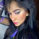 Srishti Jain Instagram – Badass 💜
.
.
.
.
.
.
.
.
.
.
.
.
.
.
.
#makeuptrends #makeup #purple #glittereyeshadow #iridescent #newpost #postoftheday #love #light #trending #instagram #instagood #instalike #instadaily #instafood #beauty Mumbai, Maharashtra