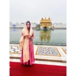 Srishti Jain Instagram - A very very very pure and serene experience! The Golden Temple is beautiful, it’s peaceful and beautiful. The energies there are just overwhelmingly positive. . . . . . . . . . . . . . . . . . . . . . #goldentemple #amritsar #blessings #positivevibes #blessed #instagood #instagram #insta #explore #explorepage #picoftheday #newpost #traditional #purelove