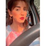 Srishti Jain Instagram - The light seemed perfect! ✨ . . . . . . . . . . . . . . . . . . #carselfie #eveningglow #goldenhour #fringes #cute #instagood #insta #instagram #explore #explorepage #goodvibes #feltcutemightdeletelater #tyedye #happy #spookyseason #newpost #selfie #makeuponfleek Mumbai, Maharashtra