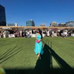 Srishti Jain Instagram - Lil Flea🦋 . . . . . . . . . . . . . . . . . . . . . . . . . #lilflea #familydayout #blue #houseoffret #sunnyday #blueskies #greengrass #blue #beachwaves #love #light #instagood #instagram #instadaily #instalike #instafashion Jio World Garden