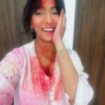 Srishti Jain Instagram – The After Holi effects! 
.
.
.
.
.
.
.
.
.
.
.
.
.
.
.
#happyholi #holi #festive #colours #happy #happyvibes #instagood #instagram #instalike #instadaily #instamood #goodvibesonly #explore #explorepage Mumbai, Maharashtra