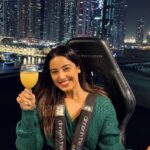 Srishty Rode Instagram – Having my delicious 3 course meal 50 meters above the streets of Dubai 😍  @dinnerintheskyuae is one of the most unique dinning experience one can have!  MUST EXPERIENCE ❤️✨
.
.
.
#reels #reelsinstagram #reelitfeelit #dinnerintheskydubai #trendingreels #trending Emirate of Dubai