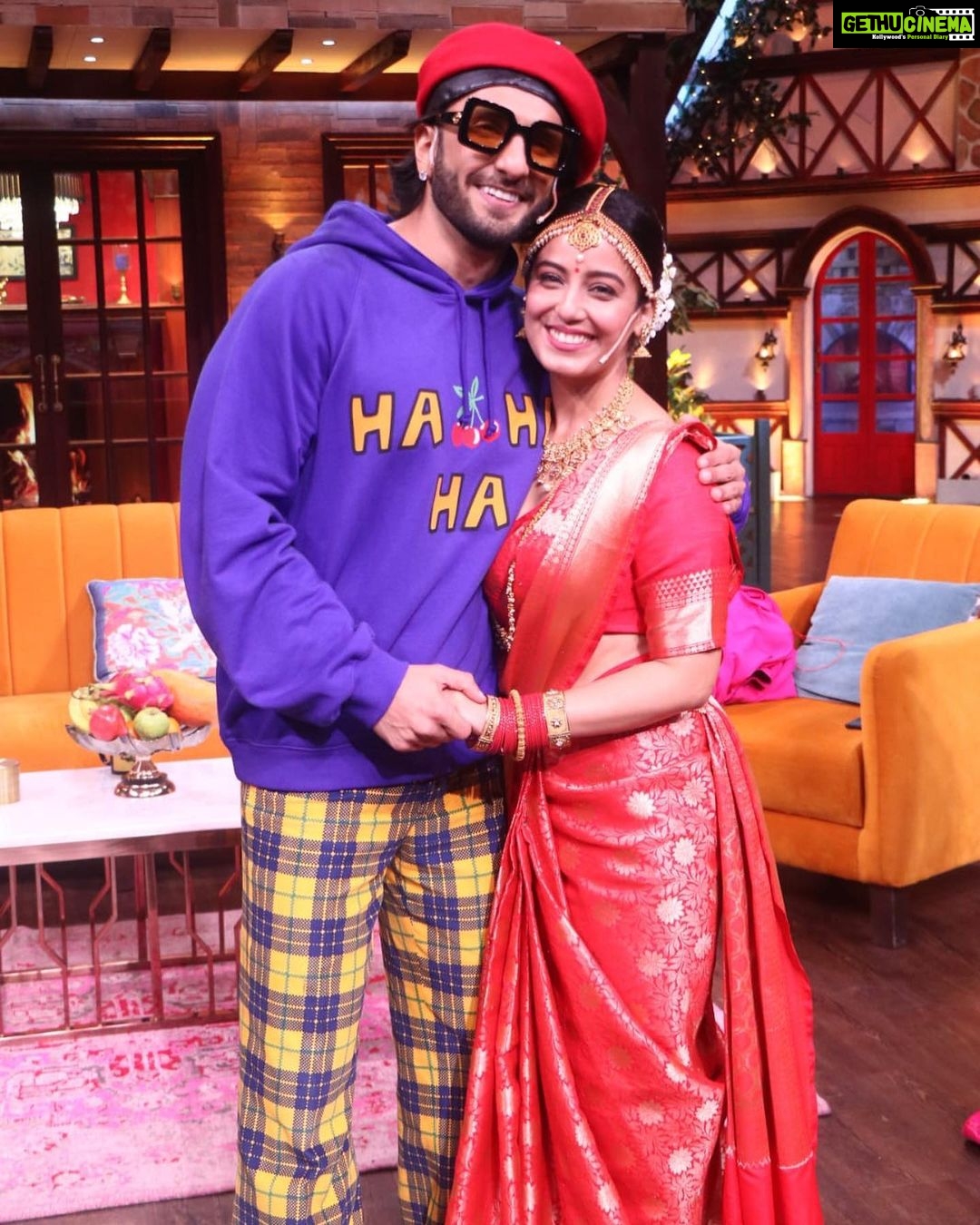 Srishty Rode Instagram - Current Laga Re ⚡️❤️ It was an honour to perform in front of the OG ragers @ranveersingh @itsrohitshetty 😍 team #cirkus on #thekapilsharmashow You can’t miss this weekend!! 💥 Saturday and Sunday 9.30pm only on @sonytvofficial