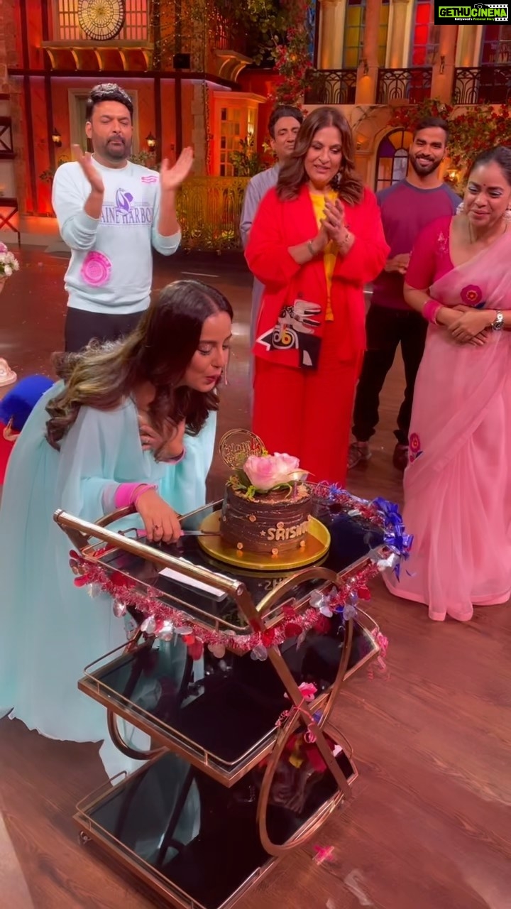Srishty Rode - 116.7K Likes - Celebrated my birthday on sets of #thekapilsharmashow yesterday and I can’t express how blessed I felt in that moment ❤️ BLESSED 🧿