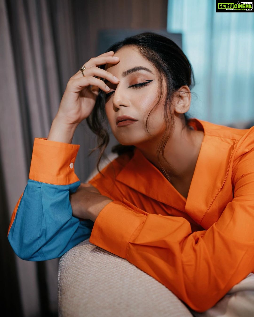 Srishty Rode Instagram - Let the eyes do the talking 🧡 . . Makeup @makeupartistabhishek 📸 @pixelpassion.in