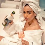 Srishty Rode Instagram - Indulging in a little 'me time' with bubbles and bubbly 🥂🛁