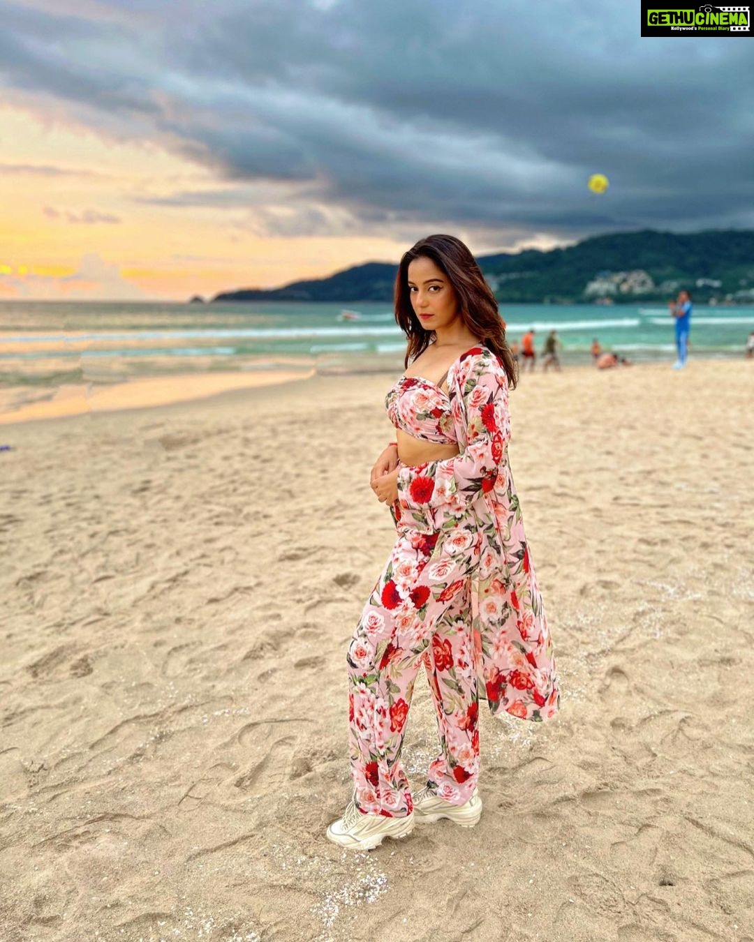 Srishty Rode Instagram - Life is better by the beach 🧡 . . @pankhclothing Phuket, Thailand