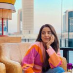 Srishty Rode Instagram - What A beautiful Day 💜🧡💖 Downtown Dubai
