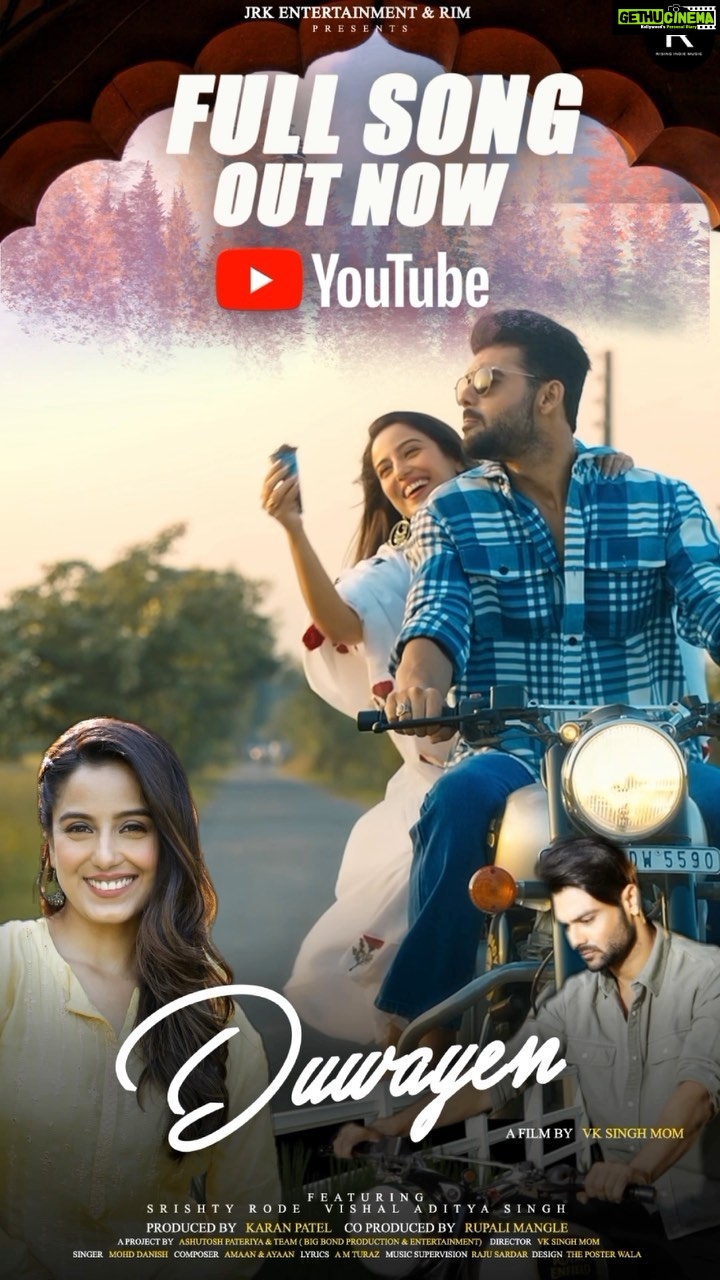Srishty Rode Instagram - “Duwayen “ Love Anthem of This Year ! This season of love is here from one heart to another - As we celebrate love enjoy this sad romantic song of the season Beautifully Sung By - @Mohd.Danish.official Staring - @Vishalsingh713 @srishtyrode24 Produced By - @Karanpatel @Rupalimangle @Risingindiemusic A Project By - @Ashutoshpateriyaofficial (The Bog Bond Events & Production ) Composers - @Aman & @Ayan Lyrics @ Amturaz #SrishtyRode #Duwayen #VishalAdityaSingh #Musicalbum #RisingIndieMusic #Newsong #Trending