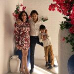 Suhasi Dhami Instagram - Wishing everyone a #happyholi from me and mine to you and yours. #happyholi #meandmine❤️ #holi2022