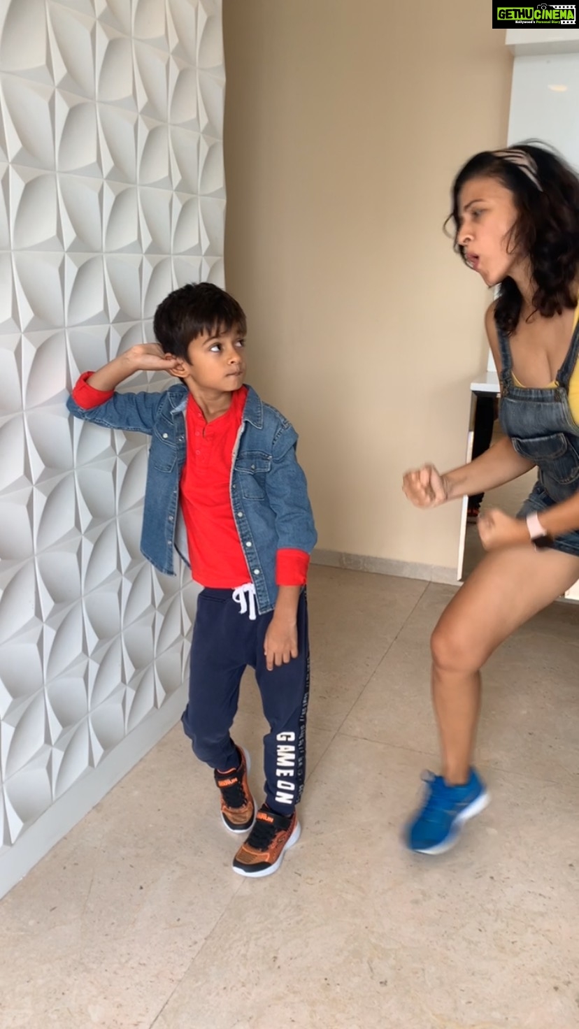 Suhasi Dhami Instagram - Chota packet 😡😡😡 @jaisheeldhami #love #trendingreels #baby #son
