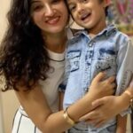 Suhasi Dhami Instagram - My life😀😀😀😀 @jaisheeldhami #family #love #baby