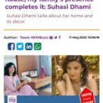 Suhasi Dhami Instagram – #Repost @soapboxprelations
• • • • • •
@suhasi2804 speaks to @iwmbuzz on her dream home,favourite corner and more…

Read on :
https://www.iwmbuzz.com/lifestyle/home-decor/there-is-nothing-like-a-dream-house-my-familys-presence-completes-it-suhasi-dhami/2022/05/11

#suhasidhamiqueen #suhasidhami2804 #suhasidhamiofficial