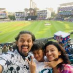 Suhasi Dhami Instagram - Cricket gets us crazy..as is evident in @jaisheeldhami 's face. #ipl2022 #ipl #suhasidhamifans #suhasidhamiadmirer #suhasi2804 #suhasidhamifans #jaisheeldhami