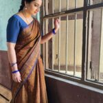 Sujitha Instagram - Dhanam ready ☺️ Traditional cotton saree @thogaiisilks #post #saree #love #photo #share #likes #online #new