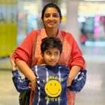 Sujitha Instagram - You’re that part of me I’ll always need 🧡 @dhanwindan Smile please ☺️🥰 #instamood #instagood #post #morning #photography #motherlove #son
