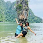 Sujitha Instagram - Bonding with my girls in jamesbond island 🏝 #new #post #photo #photooftheday #newpost #island #phuket #jamesbond #thailand #holiday #girls #trip #tour #happy #days #time #love