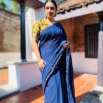 Sujitha Instagram - Fresh fresh Be fresh Be you 🤩 Beautiful designer cotton saree @studiovirupa Shop now 🙌🏻 #post #evening #explorepage #latestfashion #traditional #westernwear #suji #sujitha #new #photooftheday #photoshoot #photography #instagood #instafashion