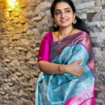 Sujitha Instagram - Lovable me 🥰❤️ Beautiful silk saree @thechennaishop Shop your saree and get discount using this code SUJI_TCS 😊👍 #post #suji #photography #pictures #love
