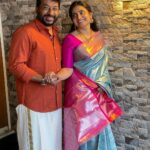 Sujitha Instagram - Tiny moments that creates love story ❤️ Love it 😊 Happy to share it 🤗 #evening #good #heart #love #couplegoals #couple #picture #photography #post #newpost #happiness #marriage #live #spotify