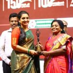 Sujitha Instagram - It's always great to be recognised for our hardwork. That too honouring you as the best in field is immense pleasure. I have been awarded as the best role model actress in "மாண்புமிகு மகளிருக்காக" awards, from the hands of honourable governor of Telangana and lietnanant governor of puducherry. திருமதி. தமிழிசை சவுந்தரராஜன்.
