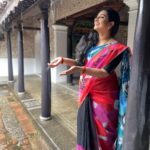 Sujitha Instagram - All because am happy 😊 #happiness #win #life Beautiful half and half saree @fameblueboutique