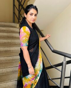 Sujitha Instagram - Me @ home 🖤
Self clicks📸
Beautiful black Lehariya Georgette with Shibhory Dyeing

Colour Guarantee @nannapanenis_hub 

#post #evening #love #saree #insta #time #photo #traditional #home #happy #share #like #instagood #actress #suji #ahop #onlineshopping #insta