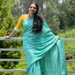 Sujitha Instagram - In the middle of nature and love ❤️ Nilgiri mountain Early morning pictures 💕🌸🌸🌸 Got this beautiful @fameblueboutique