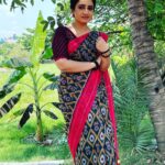 Sujitha Instagram - Recent photographs from PS 😊☺️ Got this beautiful saree @fameblueboutique Summer special collections 👌