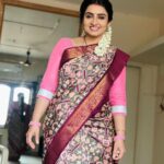 Sujitha Instagram - I loved it I draped it 😍 Sarees always my favourite style ❤️ #sujitha #love #instagood #style #evening #photos #post #time #love #actress #life #makeover #