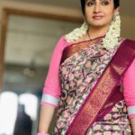 Sujitha Instagram - I loved it I draped it 😍 Sarees always my favourite style ❤️ #sujitha #love #instagood #style #evening #photos #post #time #love #actress #life #makeover #