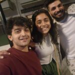 Sumbul Touqeer Khan Instagram - I swear it wasn't planned 🫣😂❤️ @shivthakare9 ❤️ @pravisht_m ⭐️ Marine drive