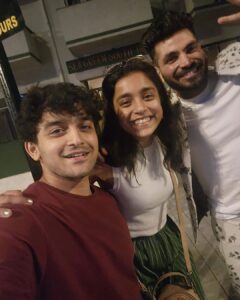 Sumbul Touqeer Khan Instagram - I swear it wasn't planned 🫣😂❤️
@shivthakare9 ❤️
@pravisht_m ⭐️