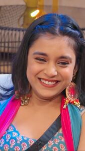 Sumbul Touqeer Khan Instagram - It’s impressive how Sumbul never compromised on her core personality for the sake of some extra footage, despite the lows and highs! She has been absolutely raw and real throughout. Did you all enjoy Sumbul’s savage replies as much as we did in yesterday’s episode?😀 🧣Styled by- @purvabansal5 🥻Outfit-@pinkirijaipur 👗Styling @RimaDidThat 💎Earrings @tooartisticmandalas @endemolshineind @colorstv @vootselect @voot . . #bbqueensumbul #biggboss #sumbularmy #sumbulinbiggboss #colorstv #voot #sumbultouqeer #sumbul #sumbultouqeerkhan #sumaan #bb16 #sumbulforthewin #sumbulsquad #biggboss16 #reels